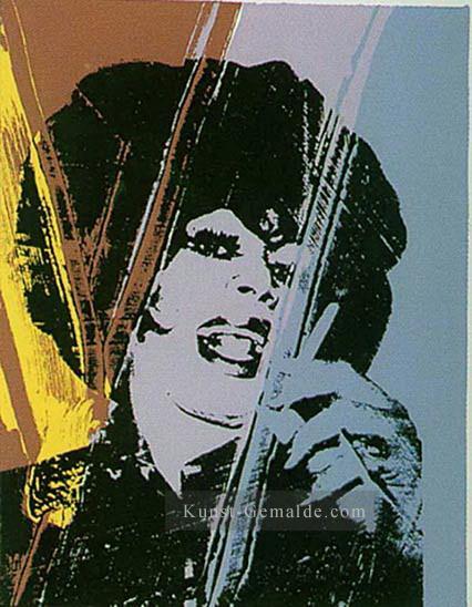 Drag Queen Andy Warhol Ölgemälde